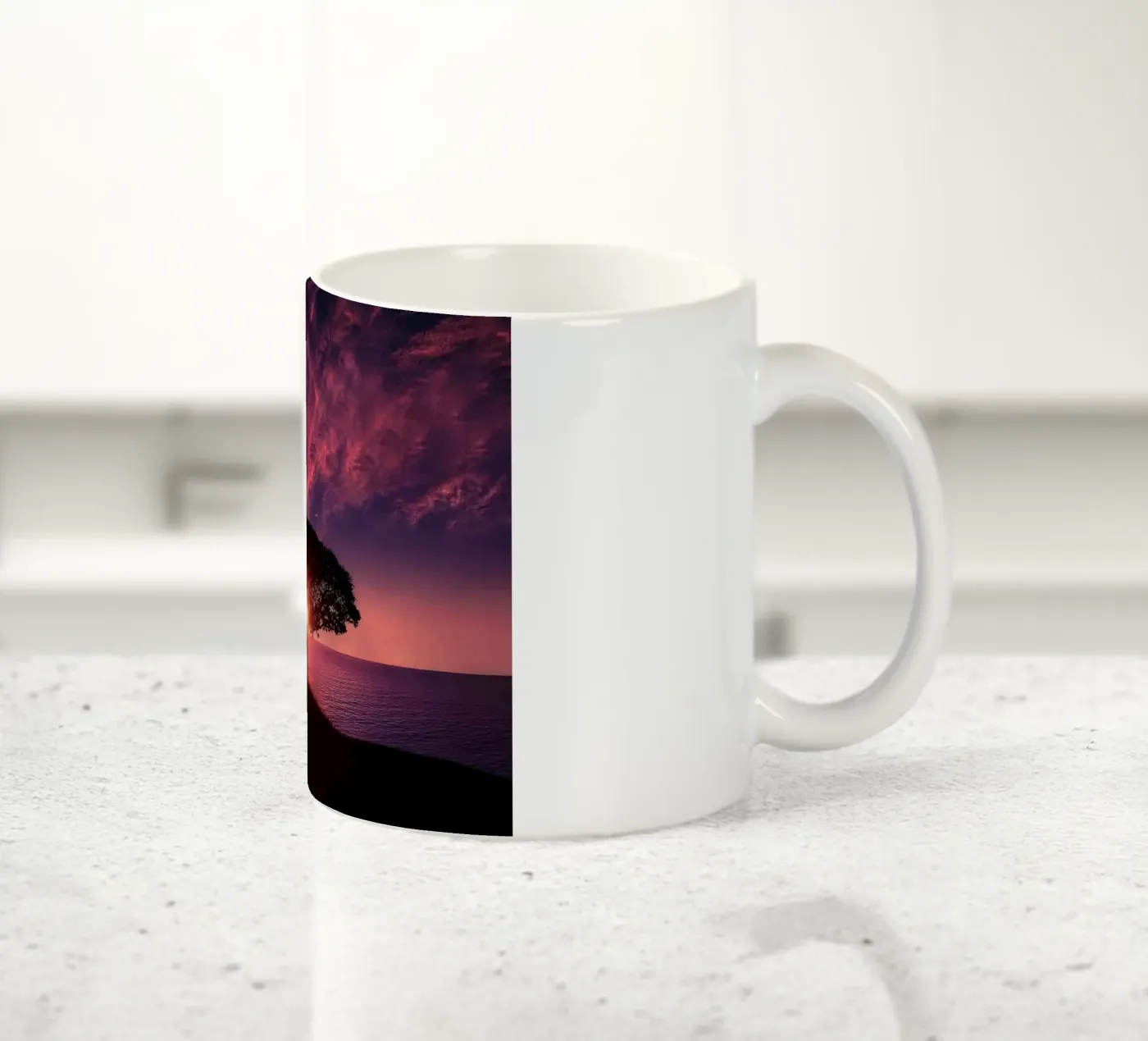 reflection backlight Keramik Tasse von Histrol