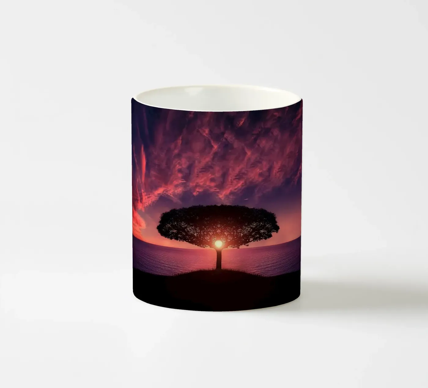 reflection backlight Keramik Tasse von Histrol