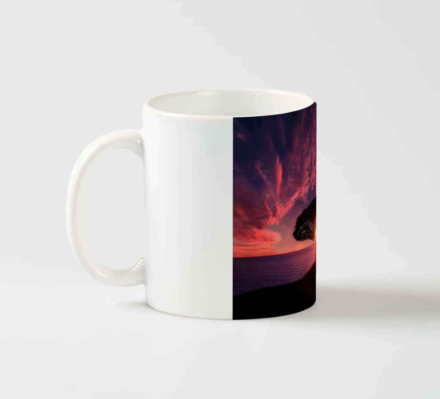 reflection backlight Keramik Tasse von Histrol