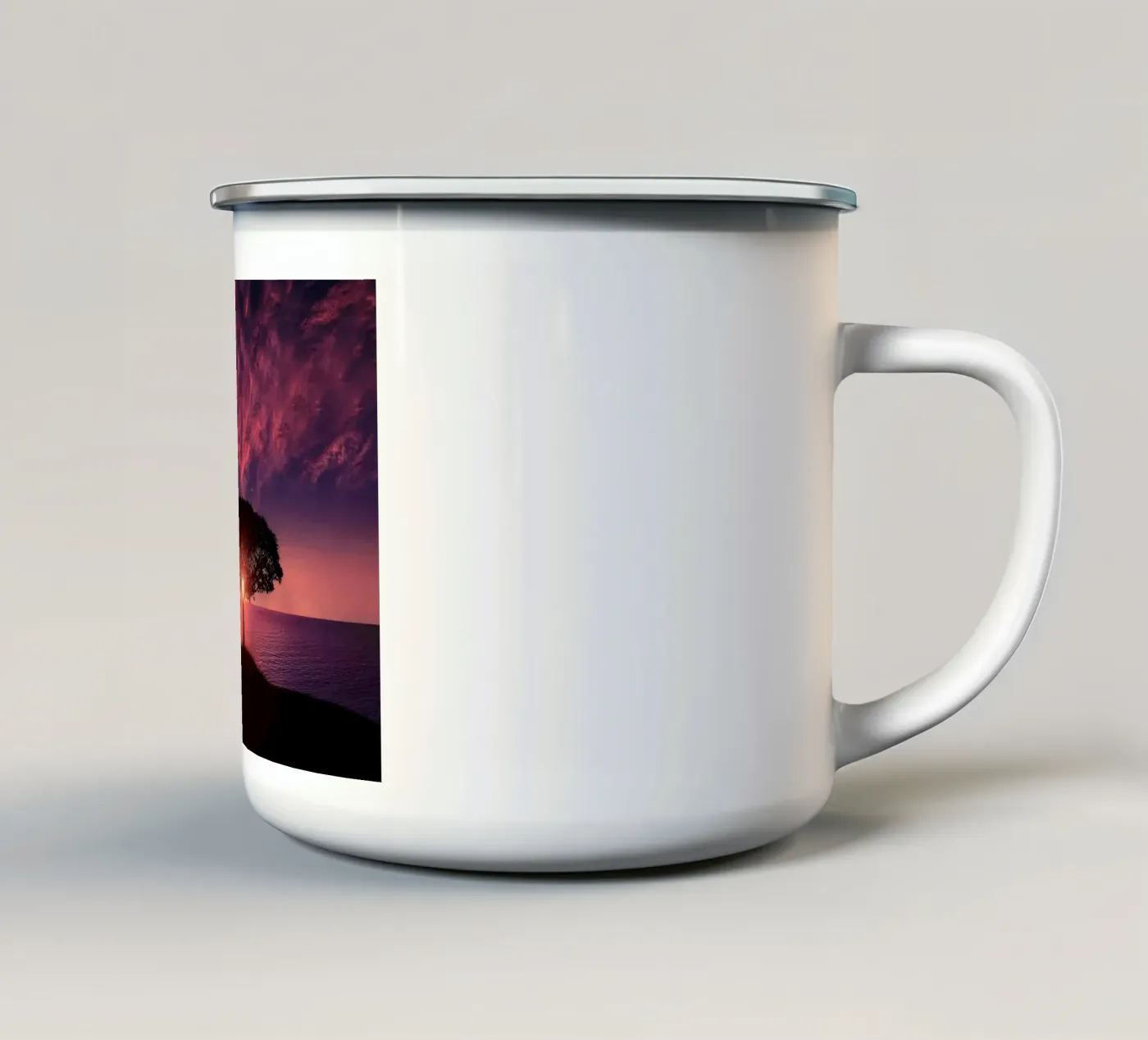 reflection backlight tazza in smalto da Histrol