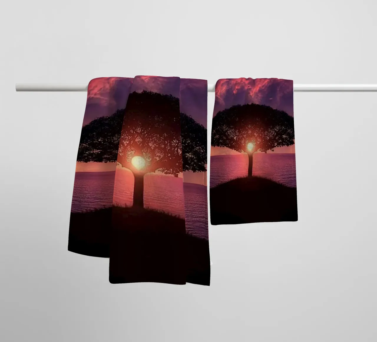 reflection backlight Handtuch von Histrol