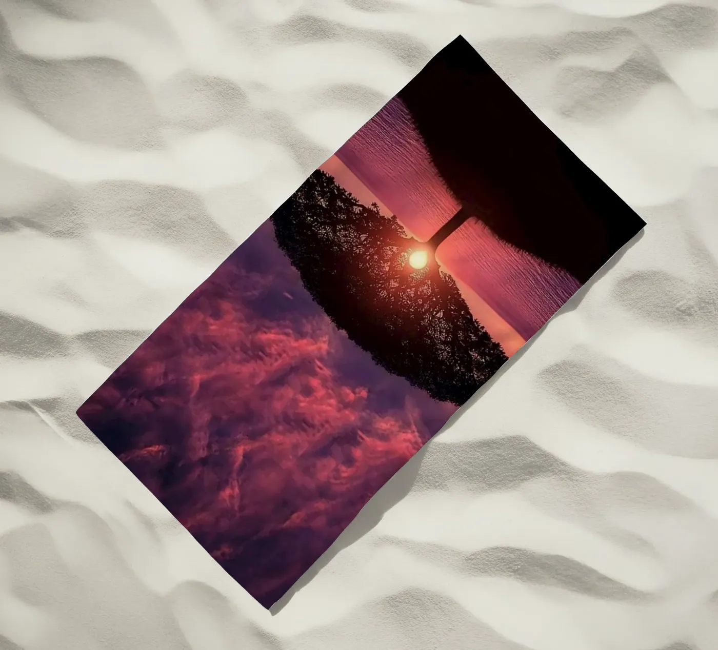 reflection backlight Strandtuch von Histrol