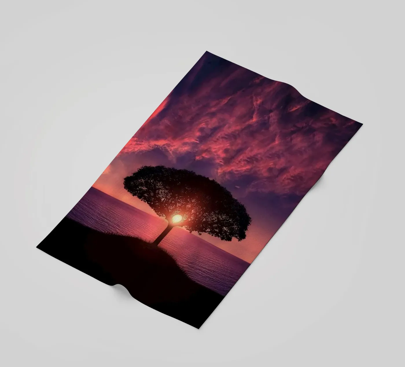 reflection backlight Strandtuch von Histrol