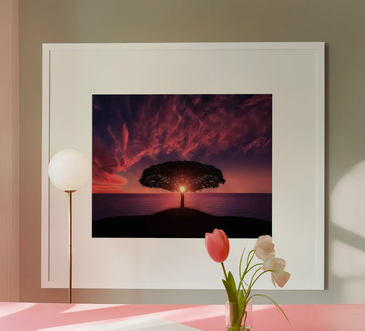 reflection backlight poster van Histrol