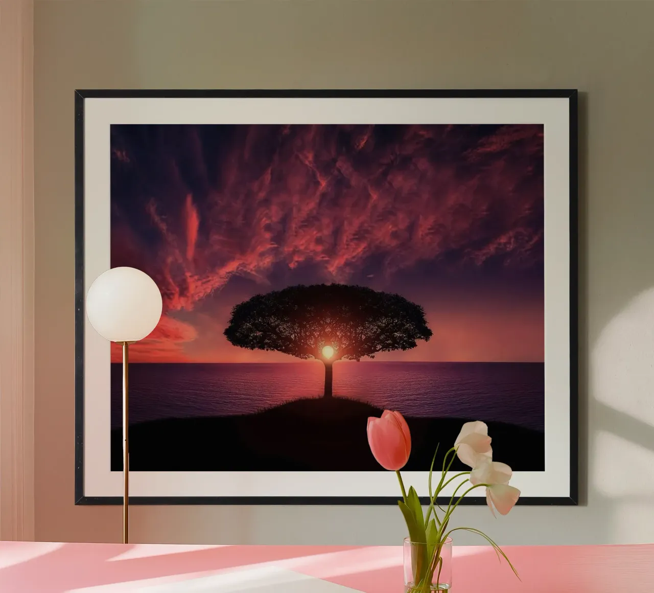 reflection backlight poster van Histrol