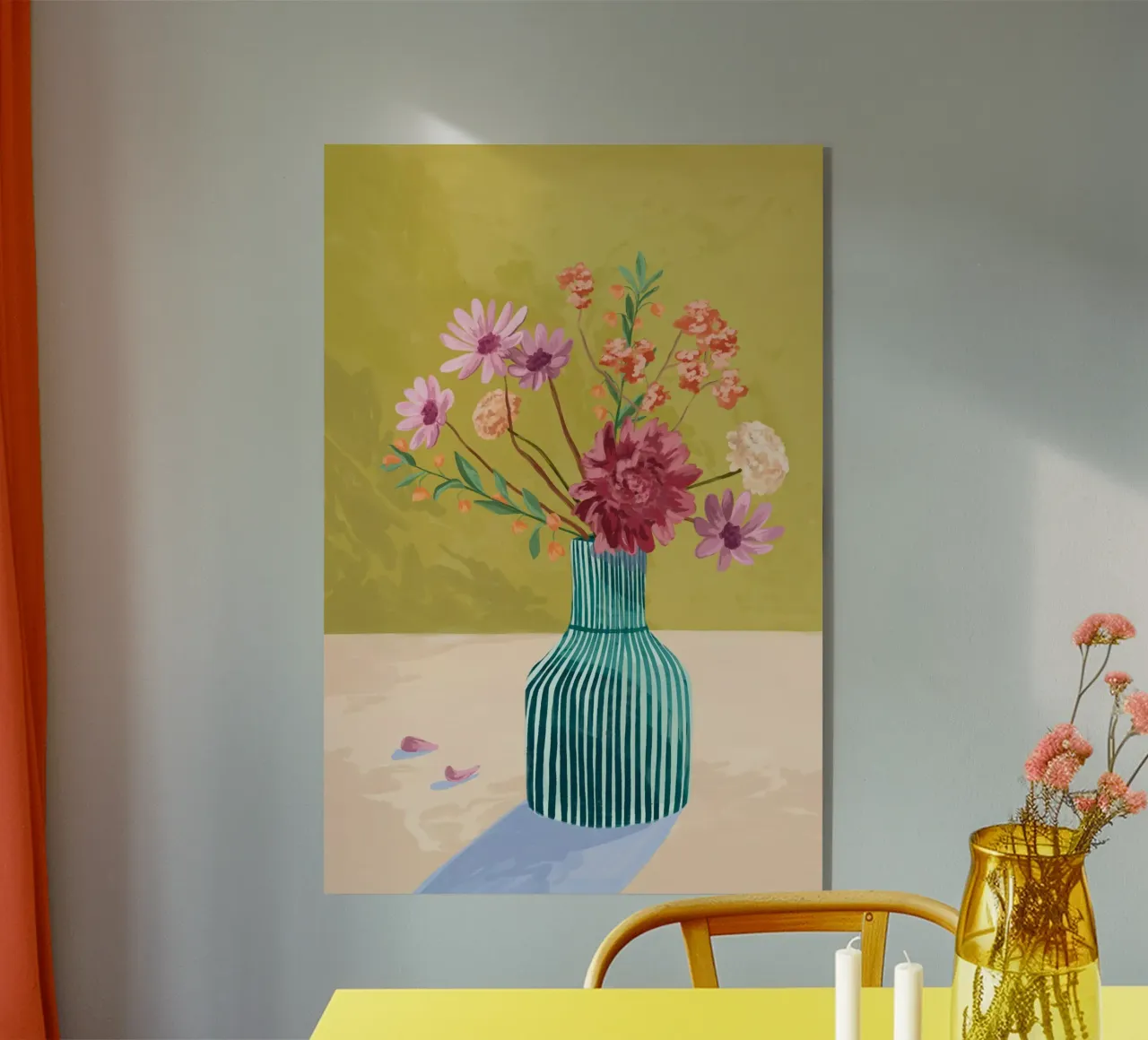 Wildflowers plexiglass da Goed Blauw