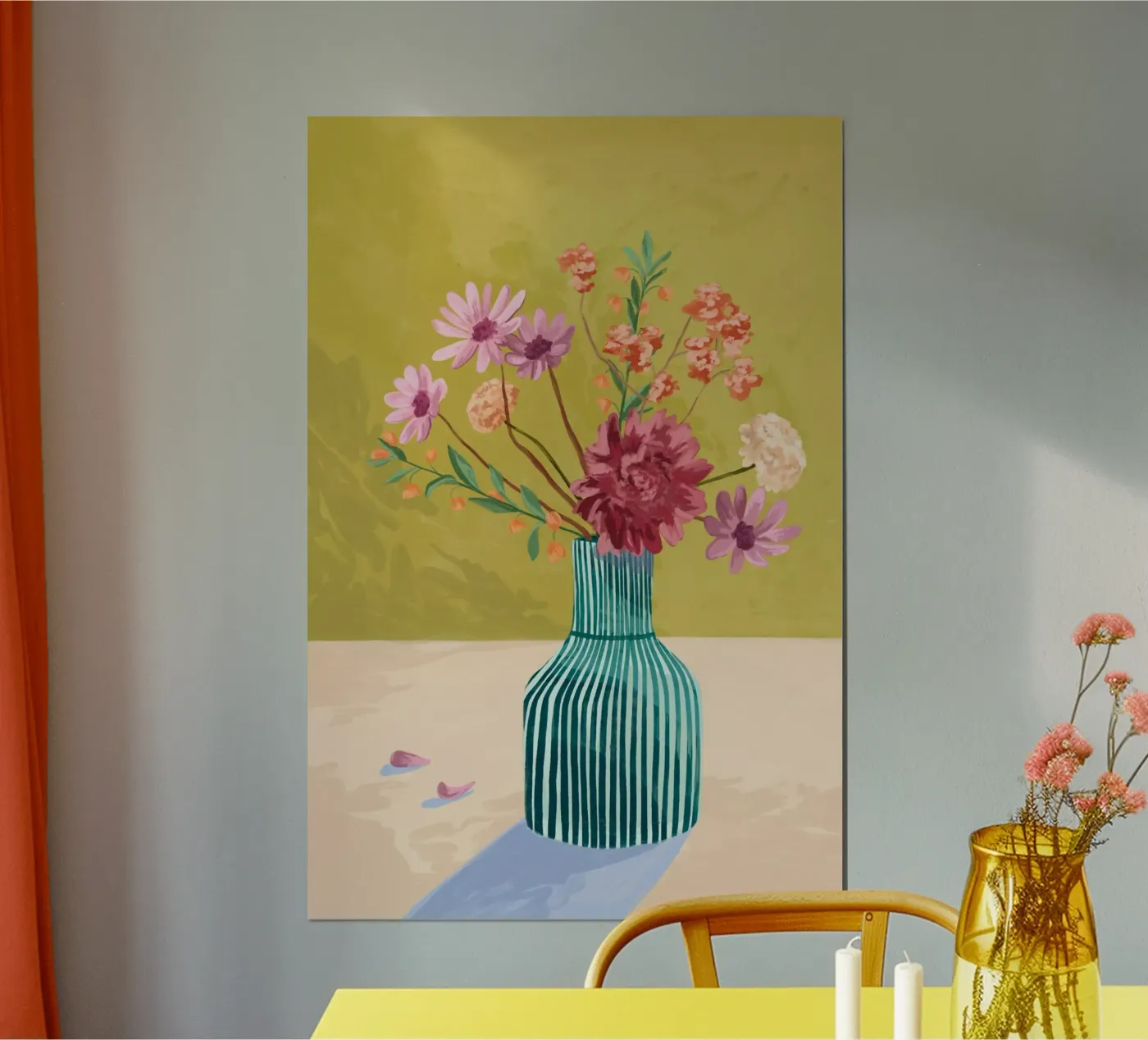 Wildflowers poster da Goed Blauw