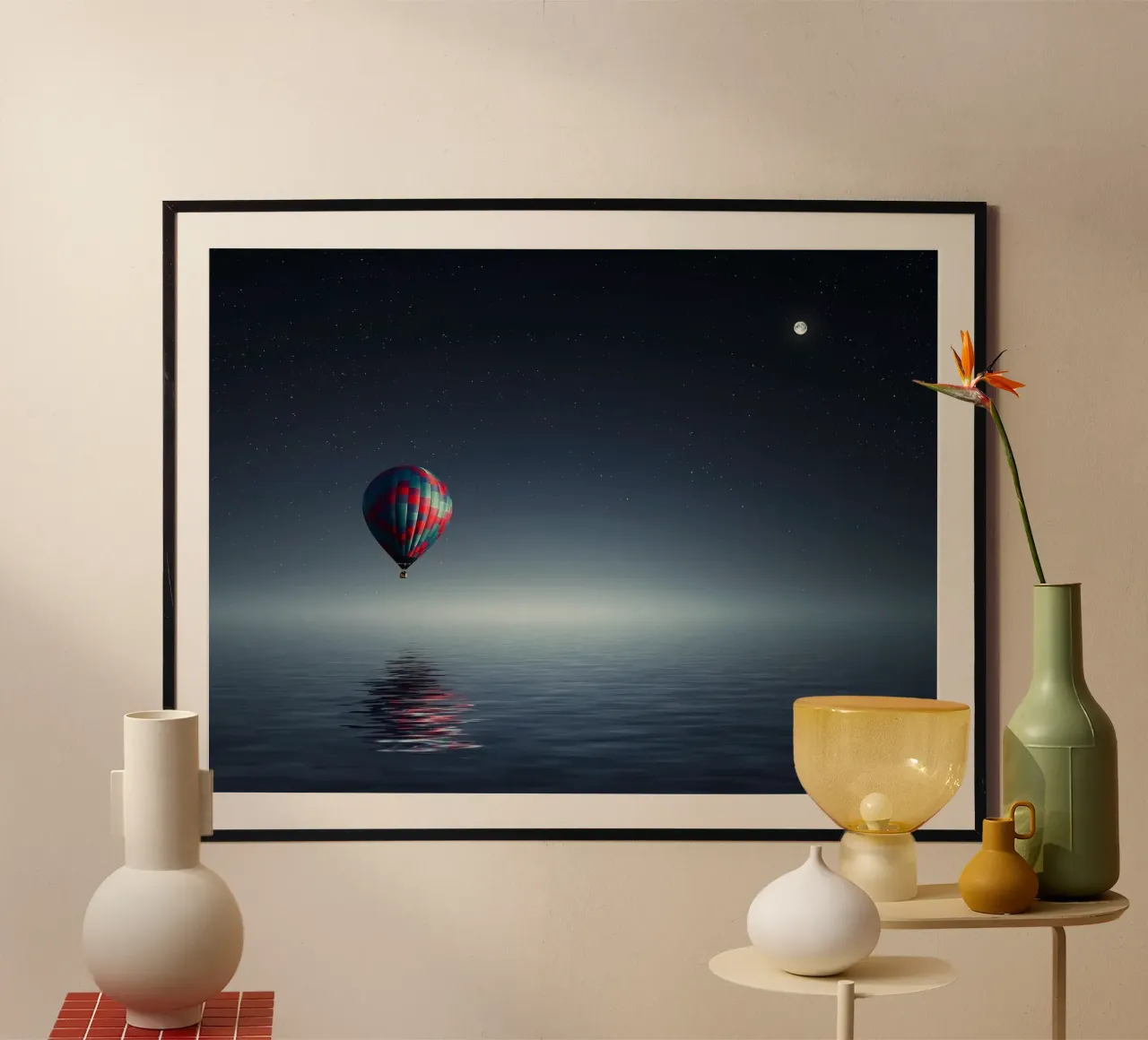 calm balloon hahnemühle by Histrol