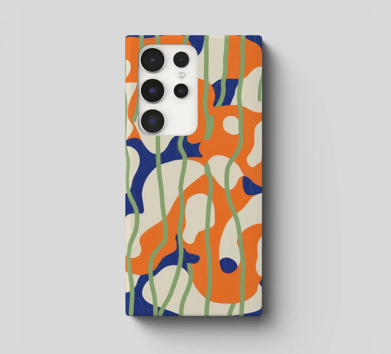 Mouvement organique fluide coque samsung de Solar Paint