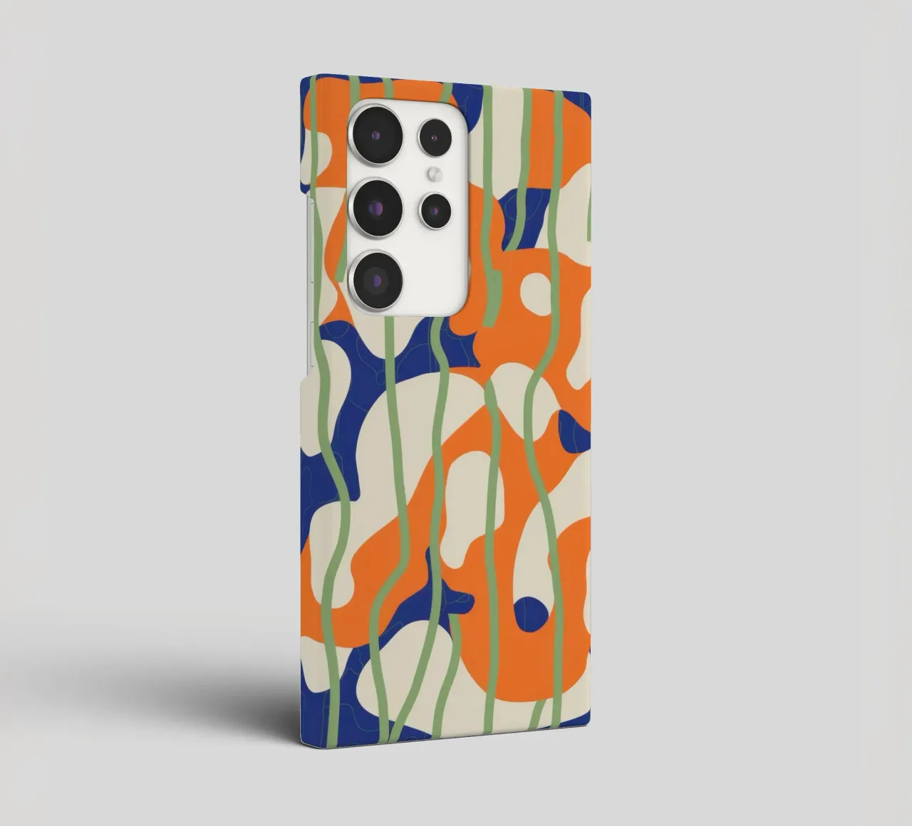 Mouvement organique fluide coque samsung de Solar Paint