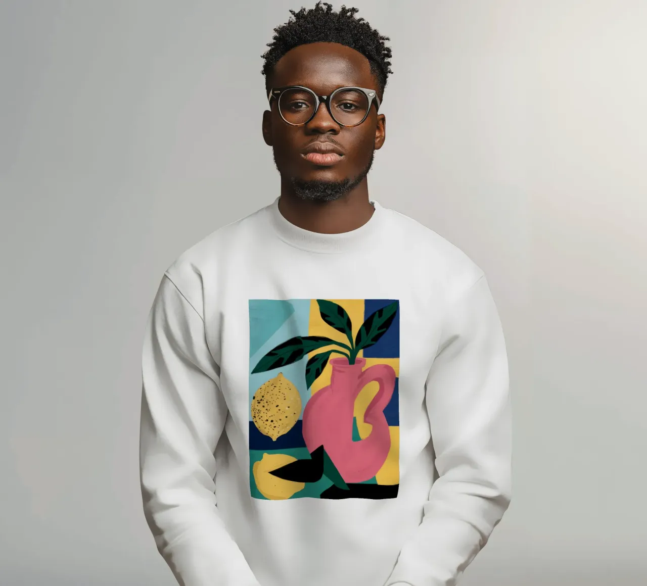 Forme giocose e strutturate felpa da Bring Haven