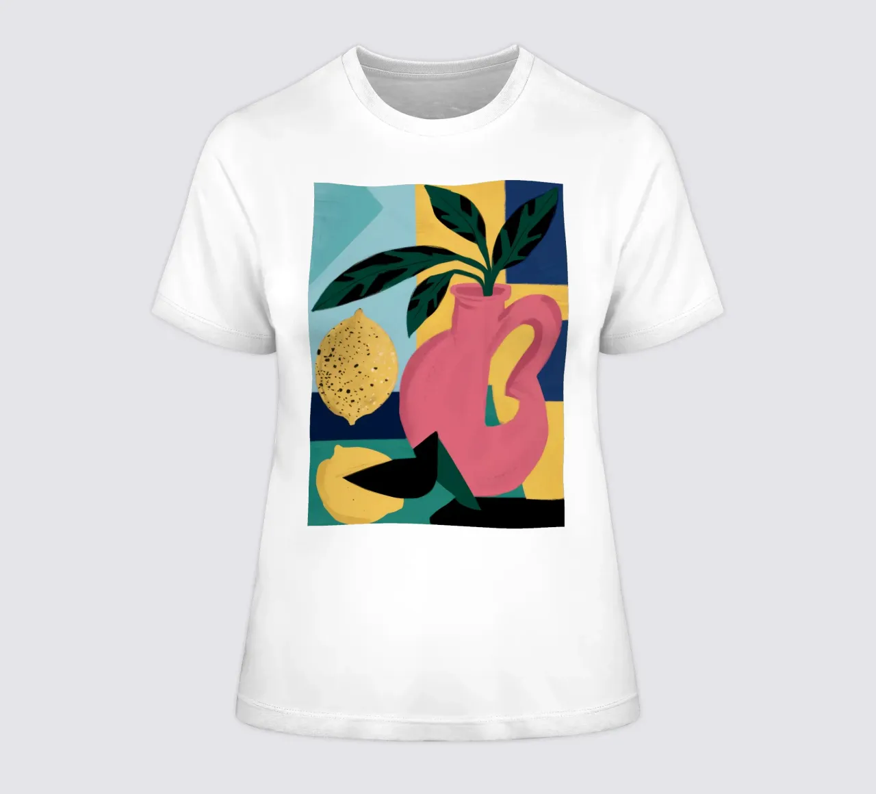 Forme giocose e strutturate t-shirt da donna da Bring Haven