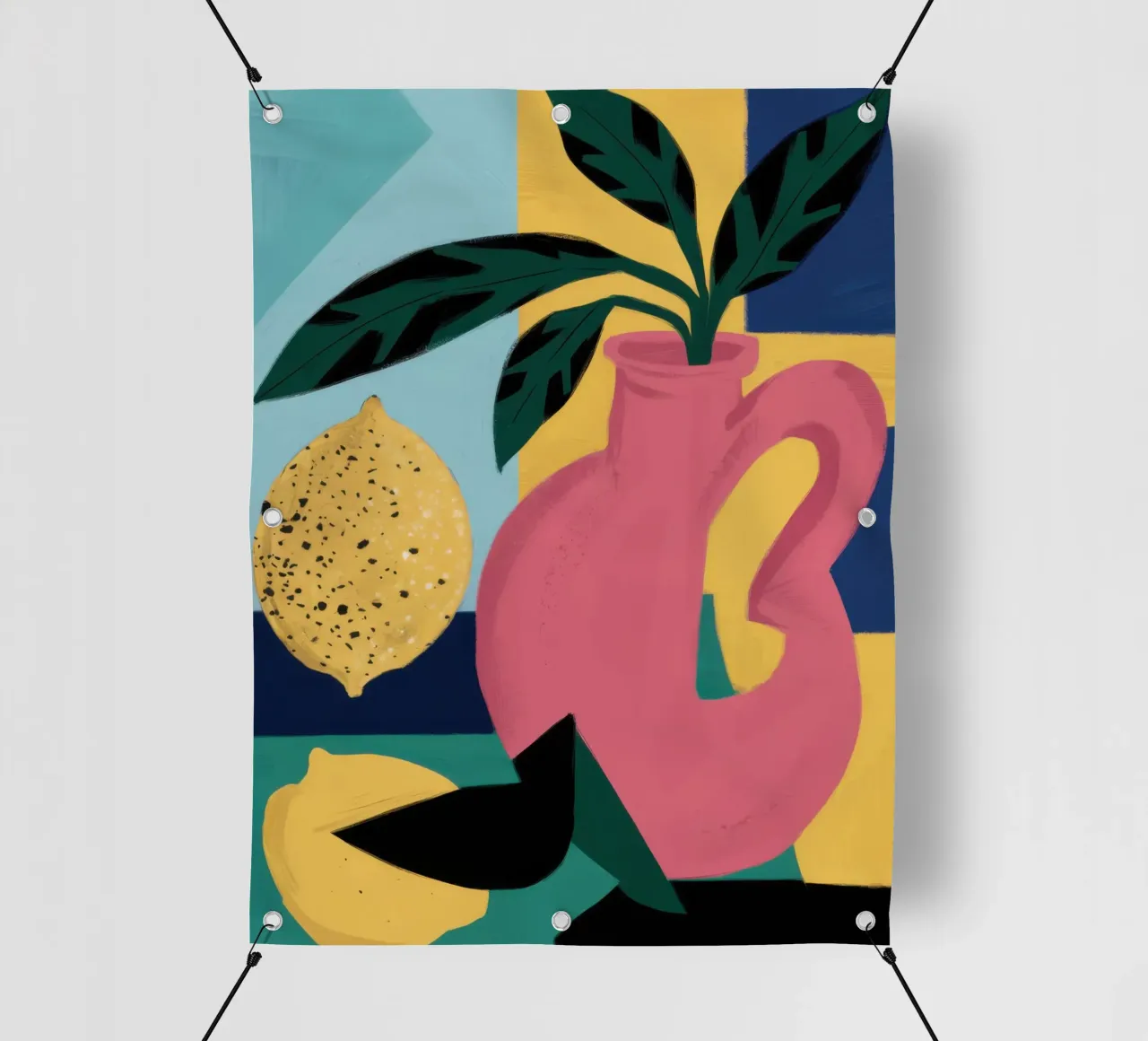 Forme giocose e strutturate telo in pvc da Bring Haven