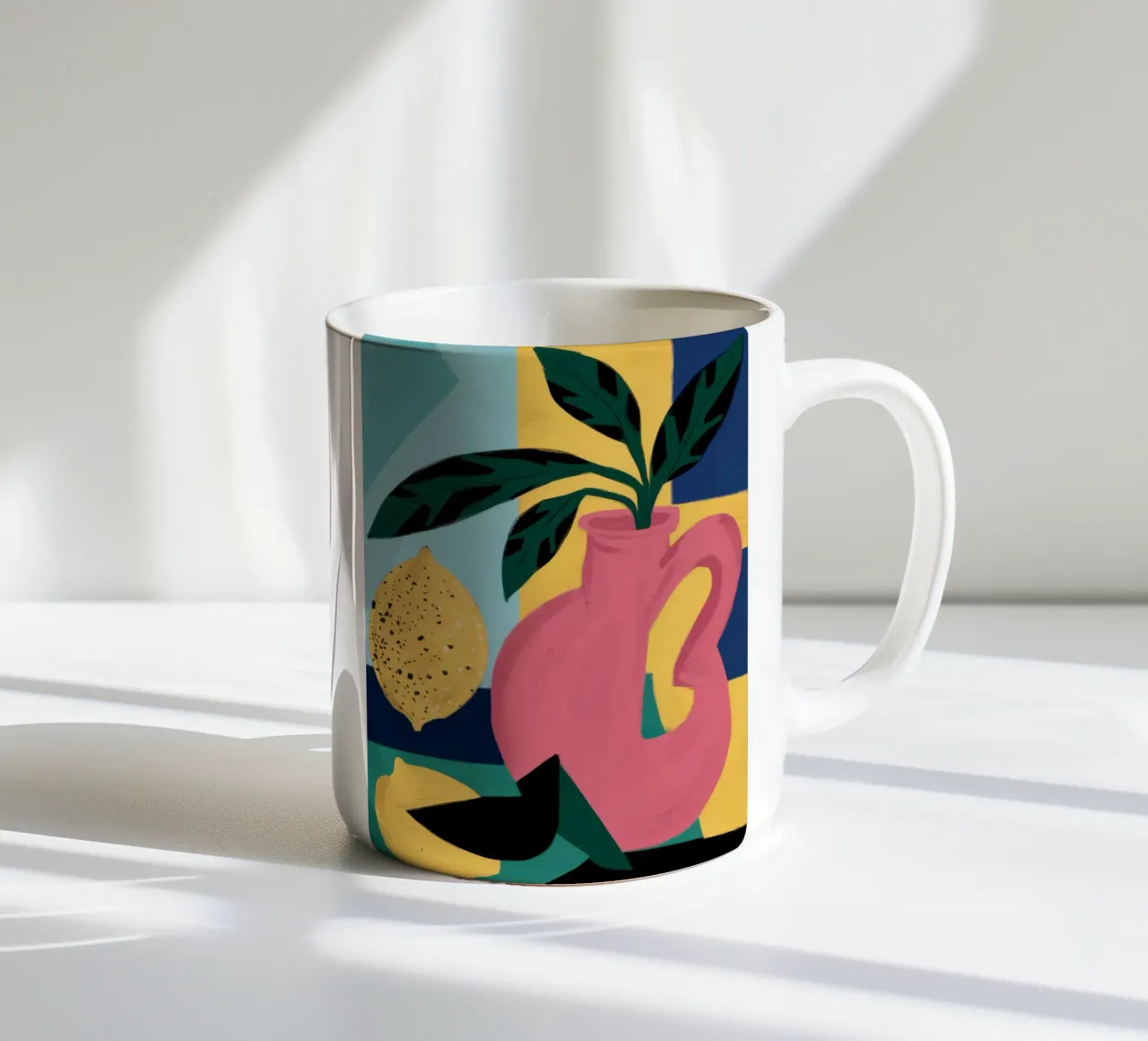 Forme giocose e strutturate tazza in ceramica da Bring Haven