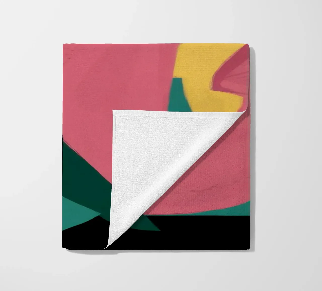 Forme giocose e strutturate telo mare da Bring Haven