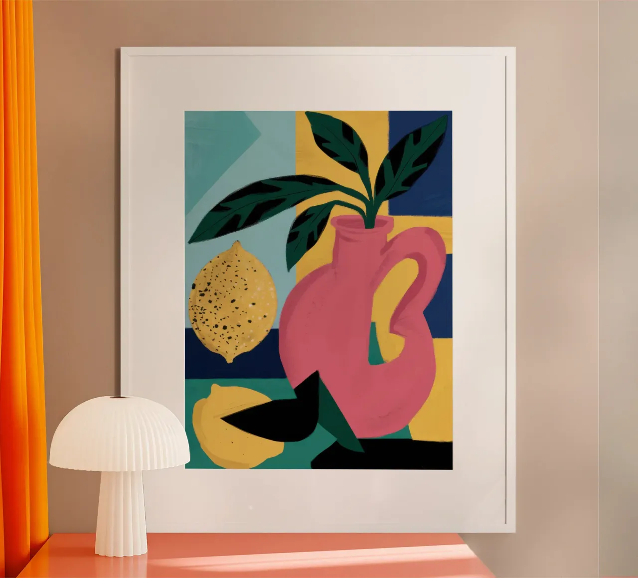 Forme giocose e strutturate poster da Bring Haven