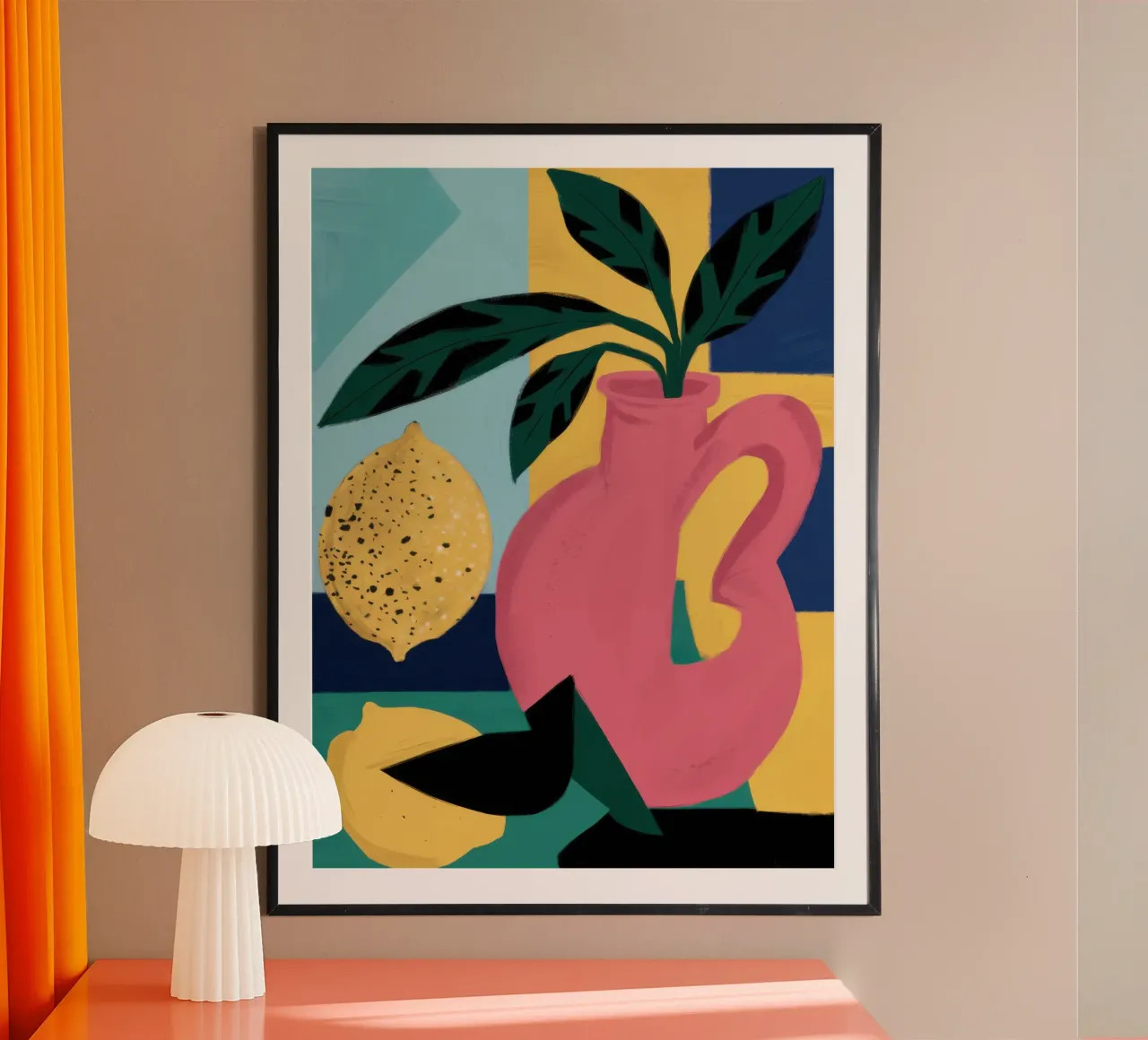 Forme giocose e strutturate poster da Bring Haven