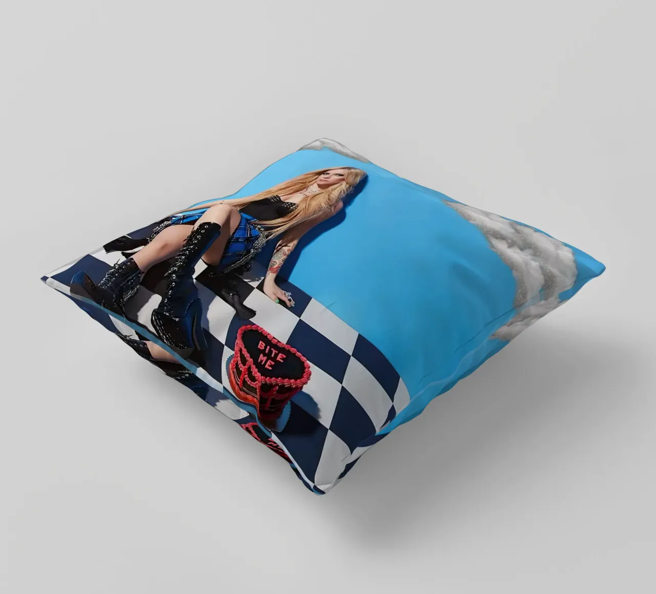 Avril Lavigne cuscino da Musadad Shop
