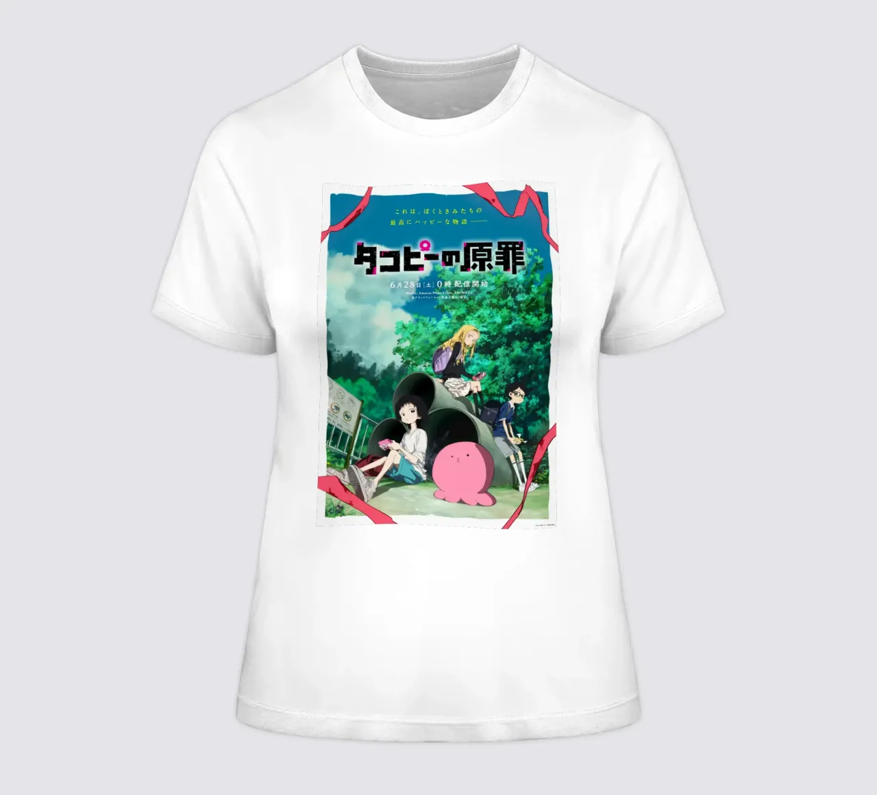 Takopii no Genzai t-shirt da donna da wongka shop