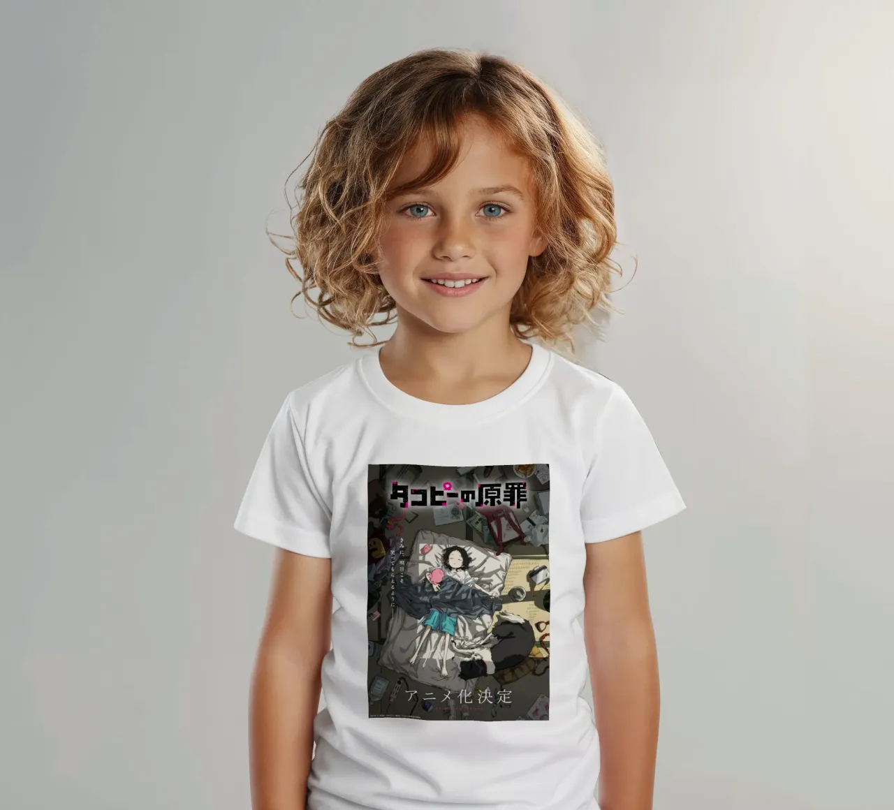 Takopii no Genzai t-shirt bambini da wongka shop