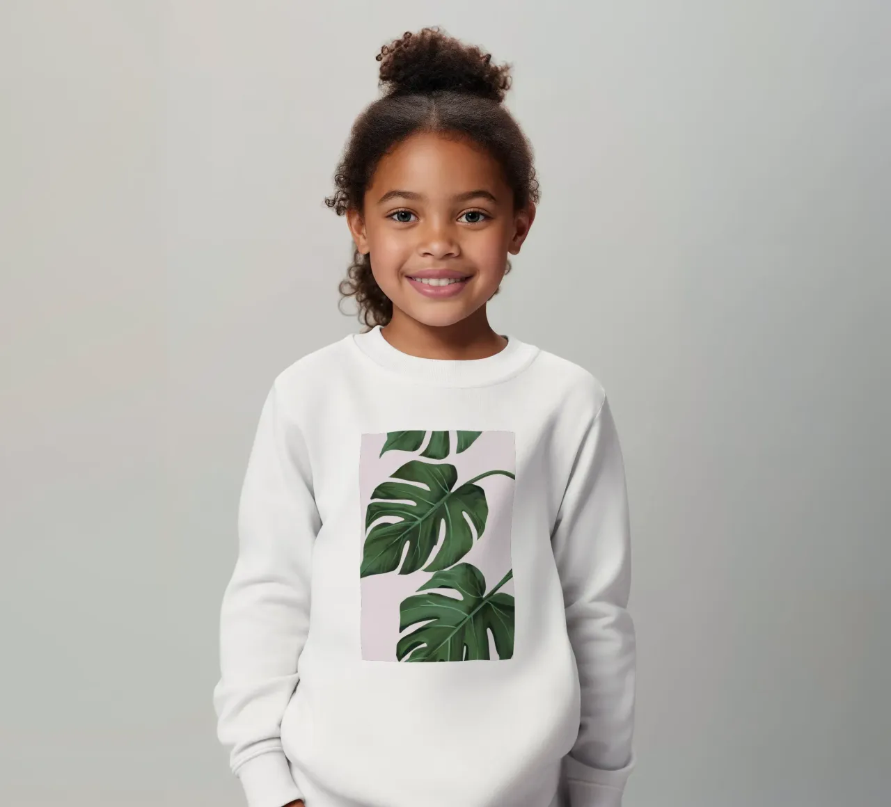 Foglie rigogliose di Monstera felpa bambino da Frosh Pallete
