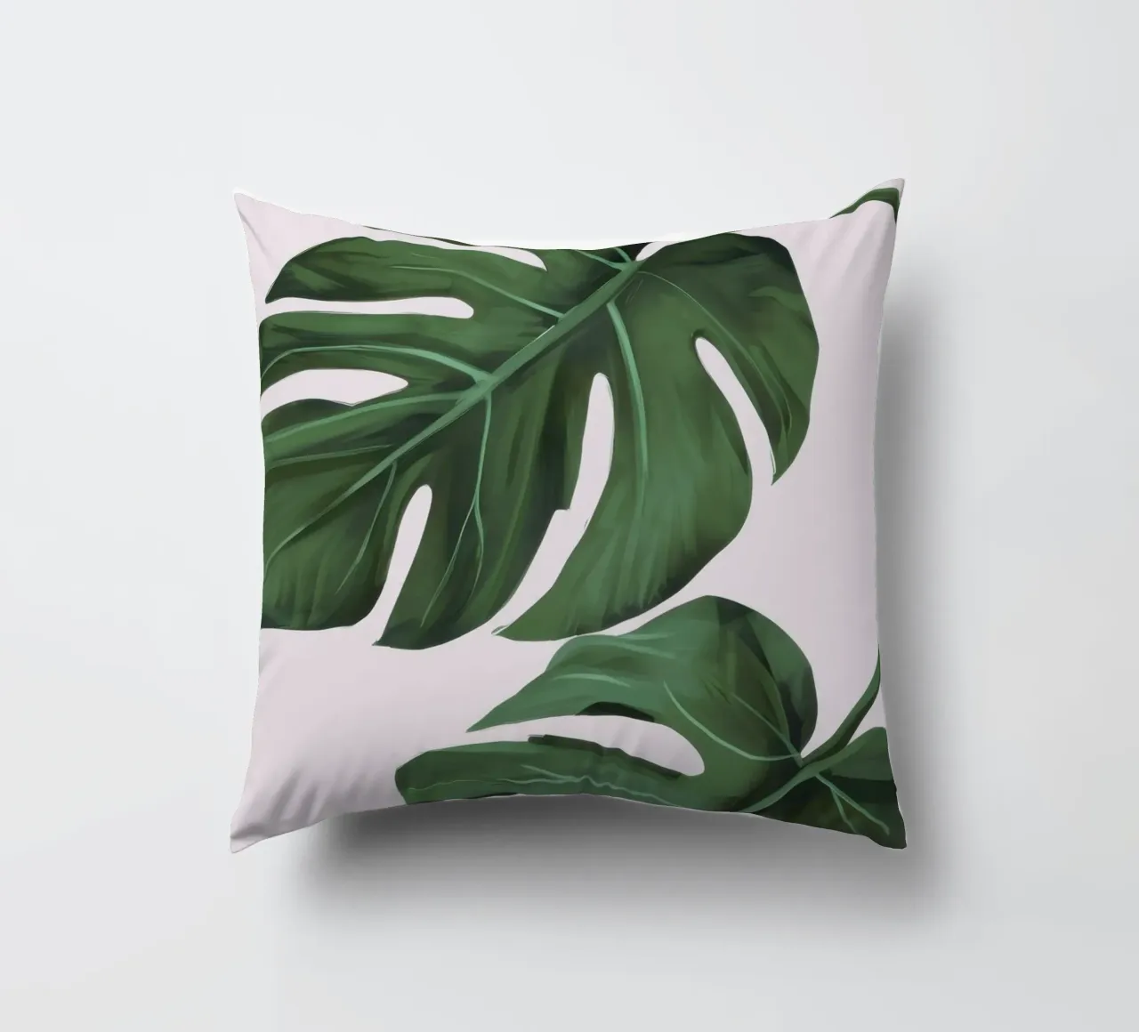 Foglie rigogliose di Monstera cuscino da Frosh Pallete