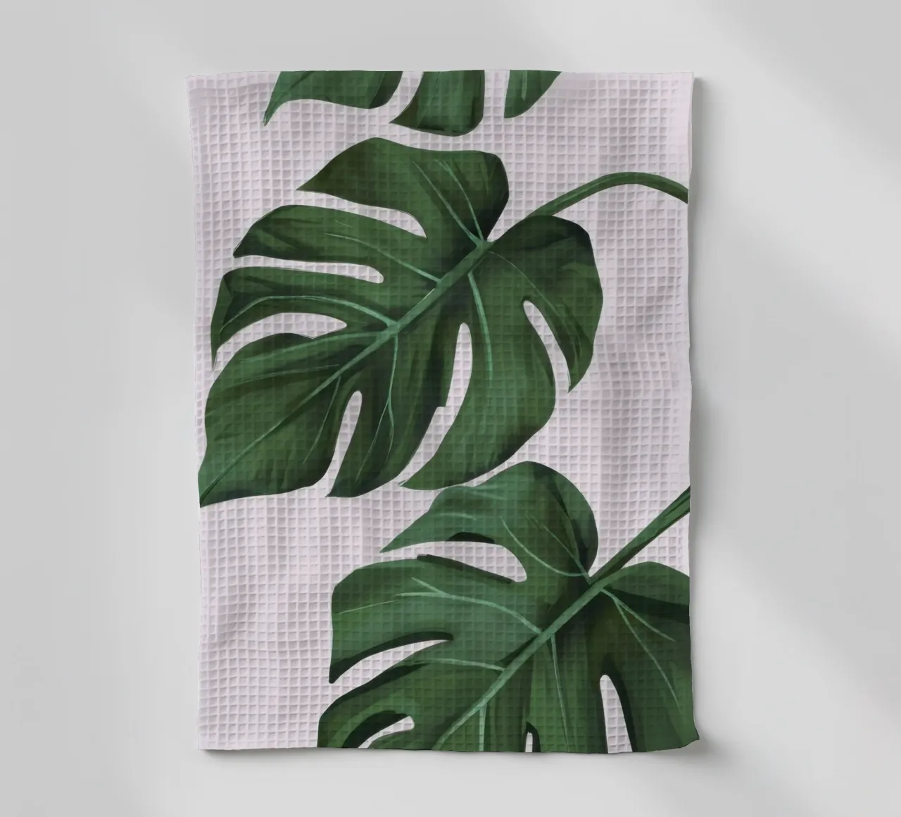 Foglie rigogliose di Monstera canovaccio da cucina da Frosh Pallete
