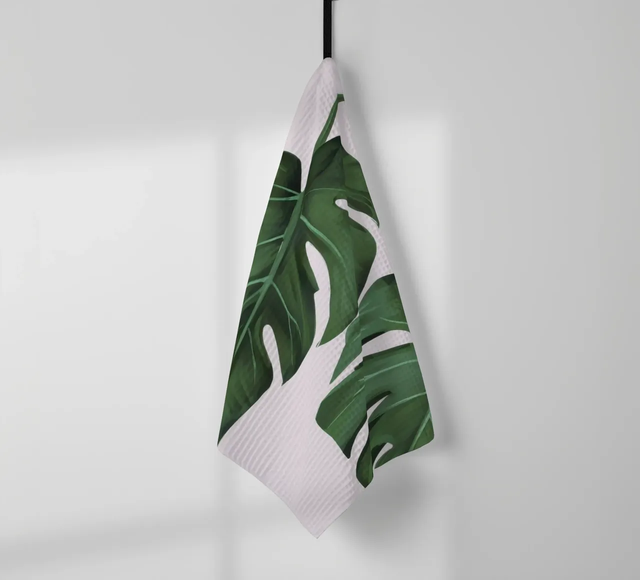 Foglie rigogliose di Monstera canovaccio da cucina da Frosh Pallete