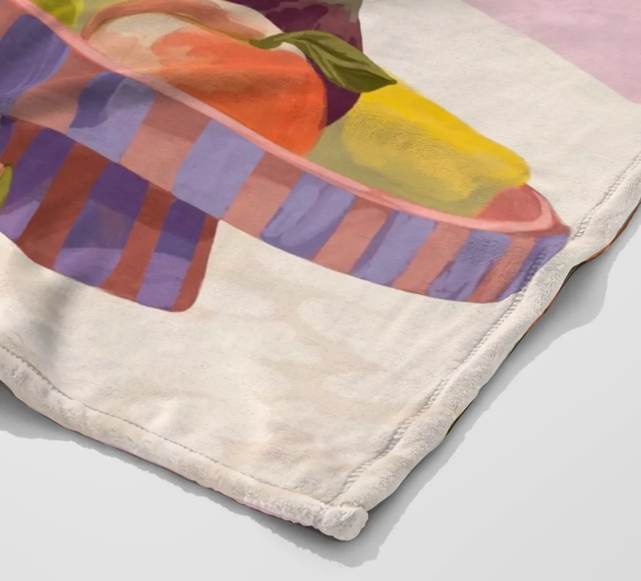 Fruit Break coperta in pile da Goed Blauw