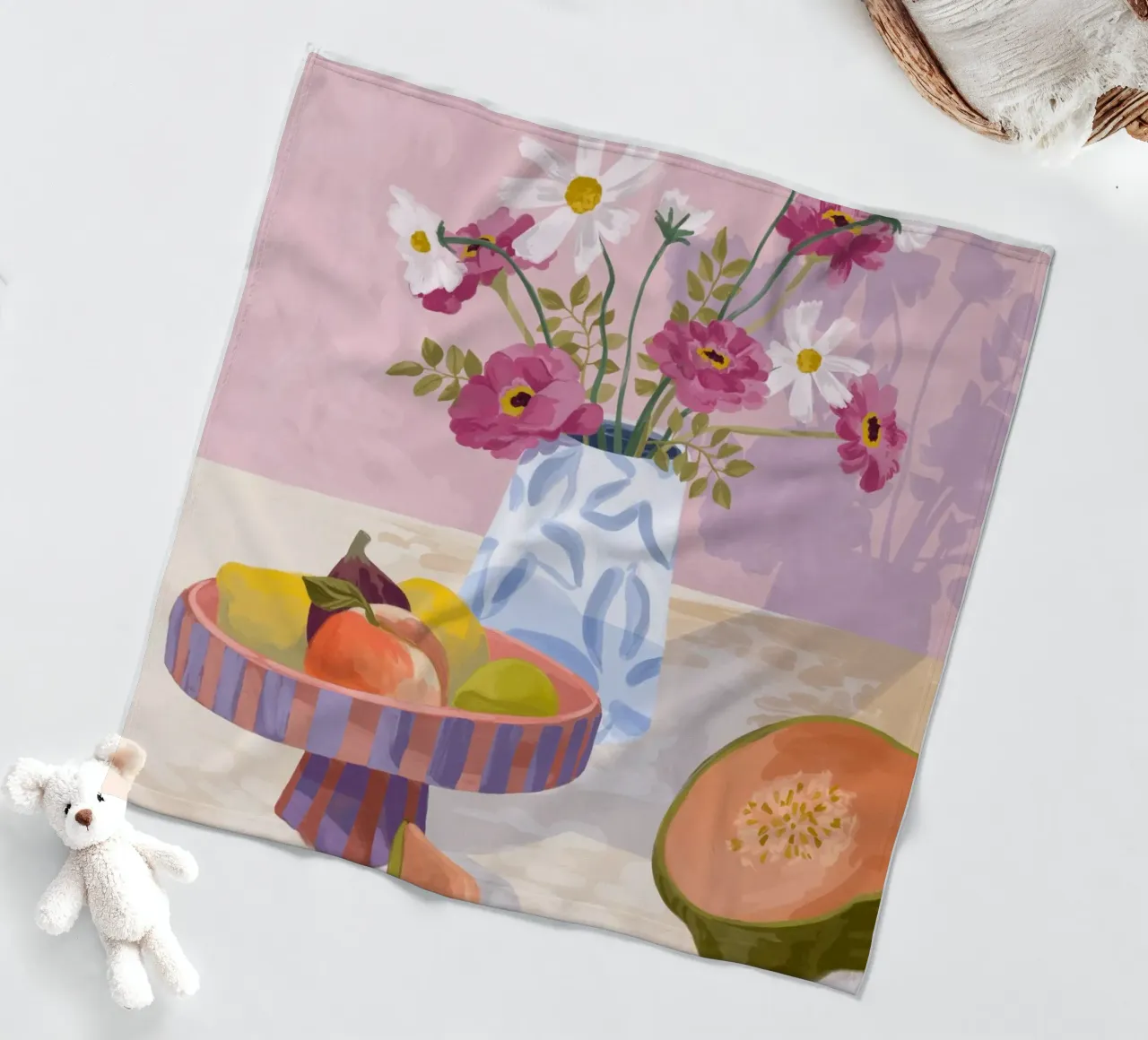 Fruit Break coperta in pile da Goed Blauw