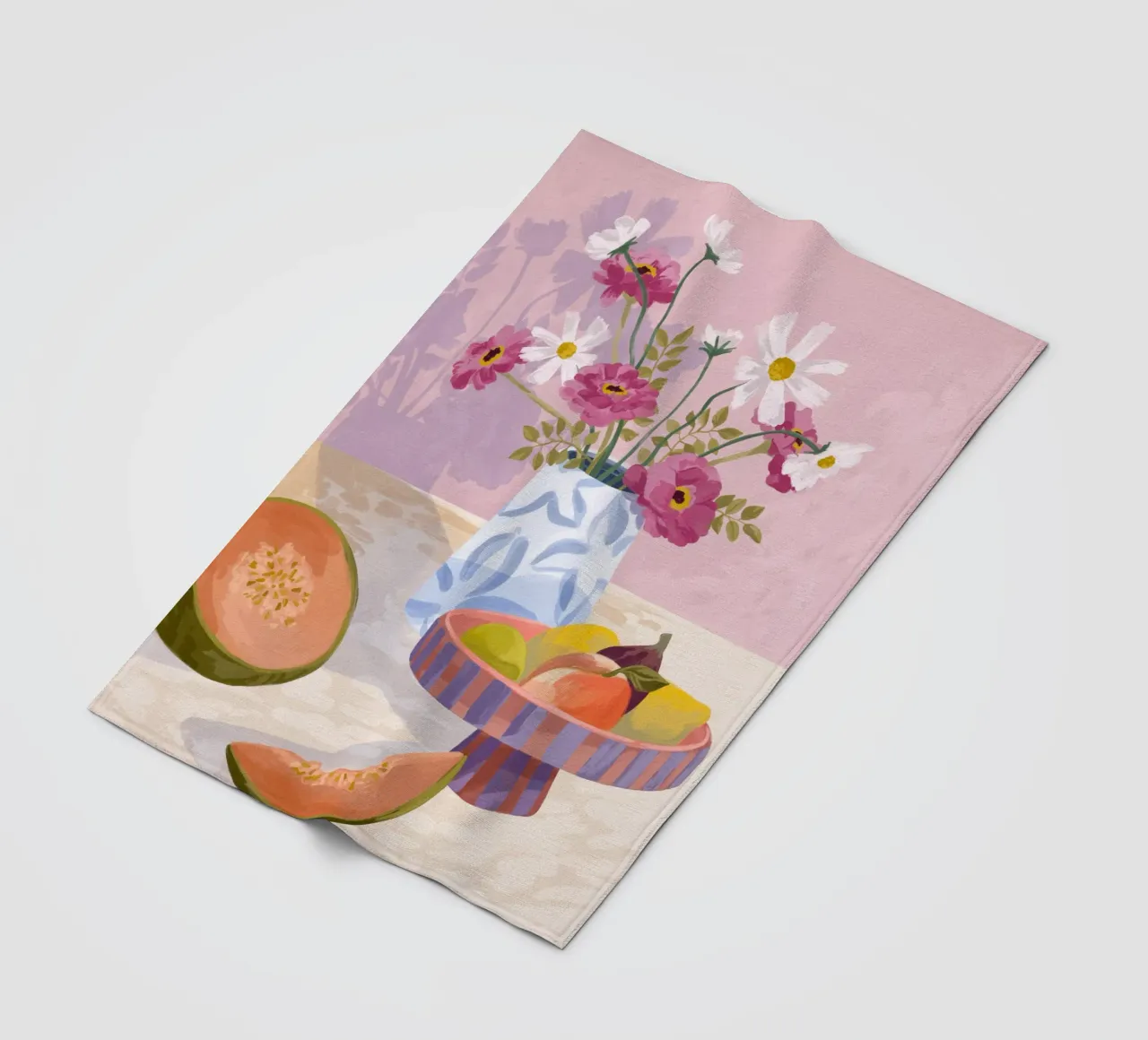 Fruit Break coperta in pile da Goed Blauw