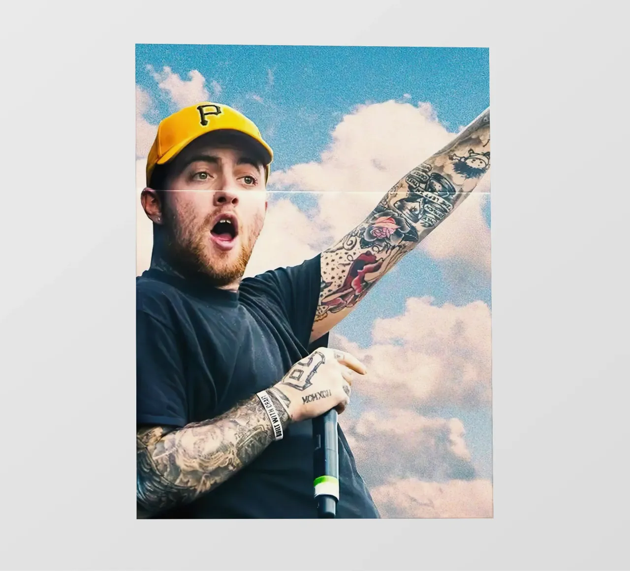 Mac Miller pellicola backlit da Musadad Shop