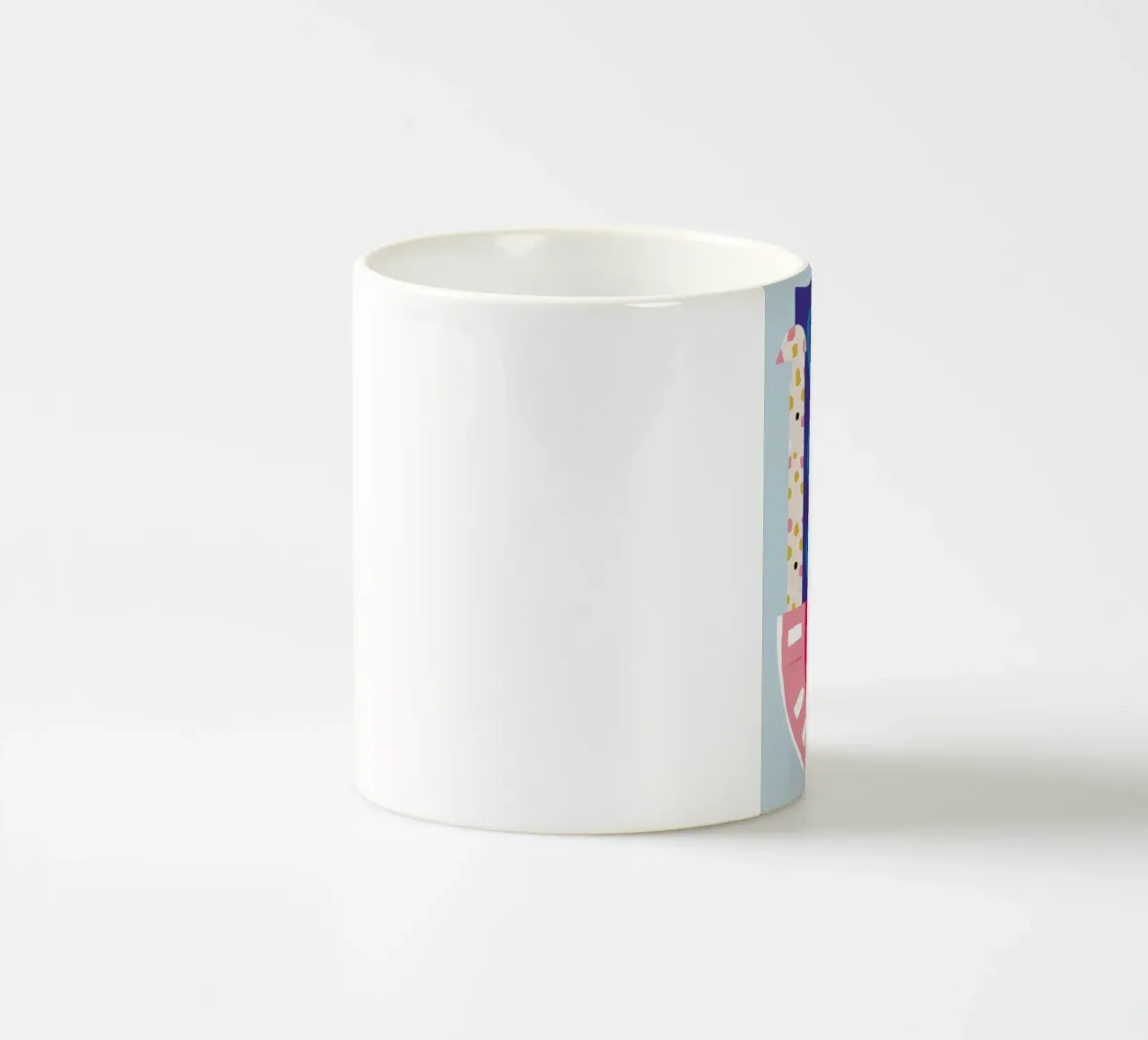 Moderna quiete astratta tazza in ceramica da Frosh Pallete