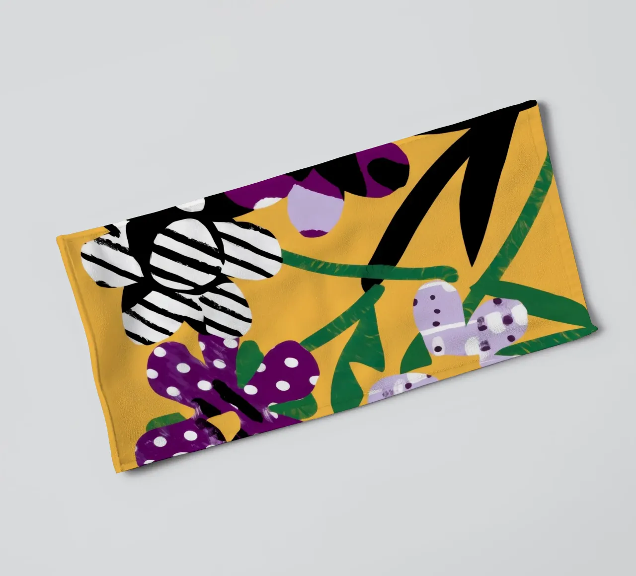 Gambling Garden Abstract towel by Frosh Pallete