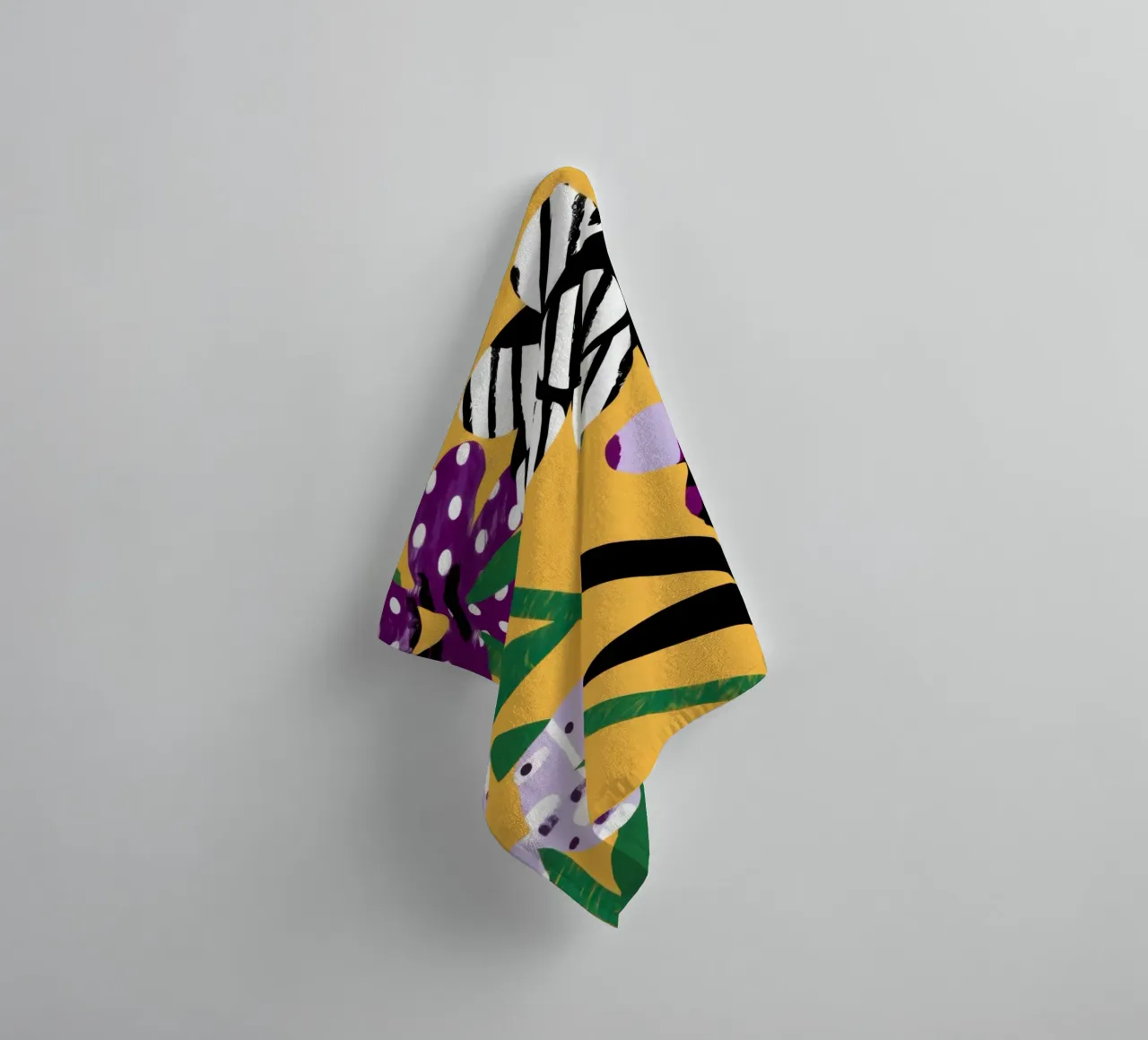 Gambling Garden Abstract towel by Frosh Pallete