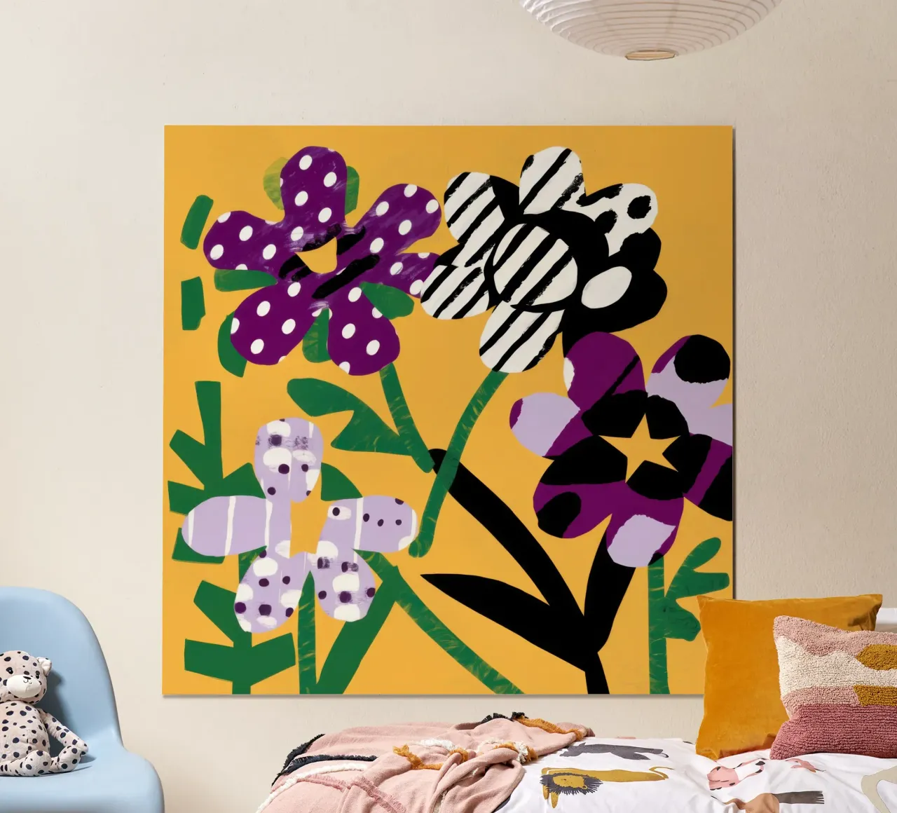 Giardino del gioco d'azzardo Astratto poster da Frosh Pallete