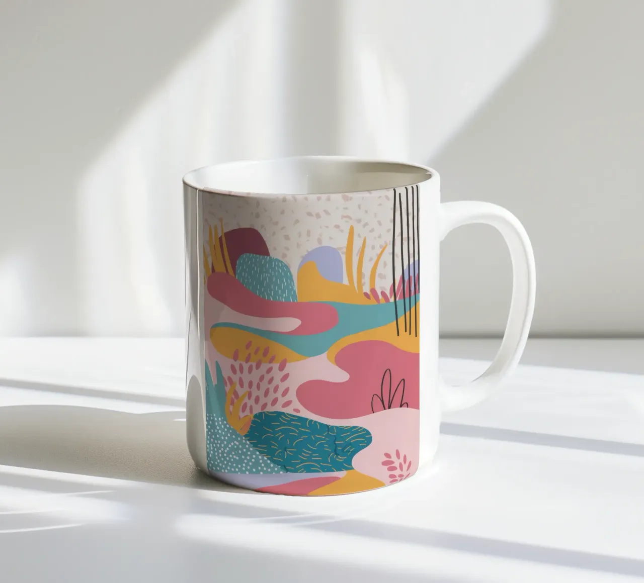 Paesaggio onirico pastello Horizon tazza in ceramica da Solar Paint