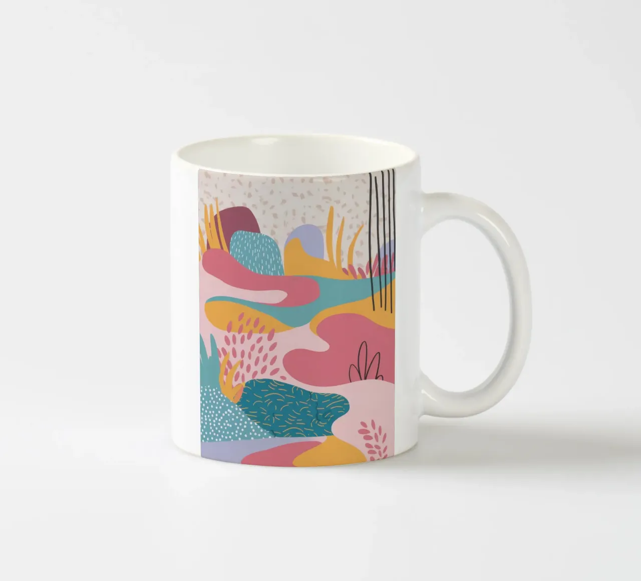 Paesaggio onirico pastello Horizon tazza in ceramica da Solar Paint