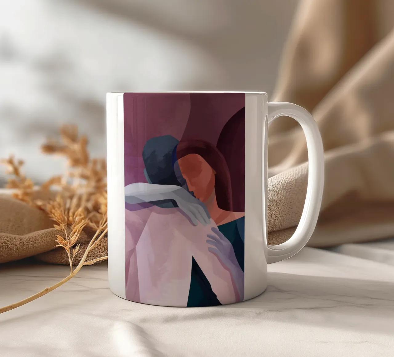 In this together tazza in ceramica da Goed Blauw