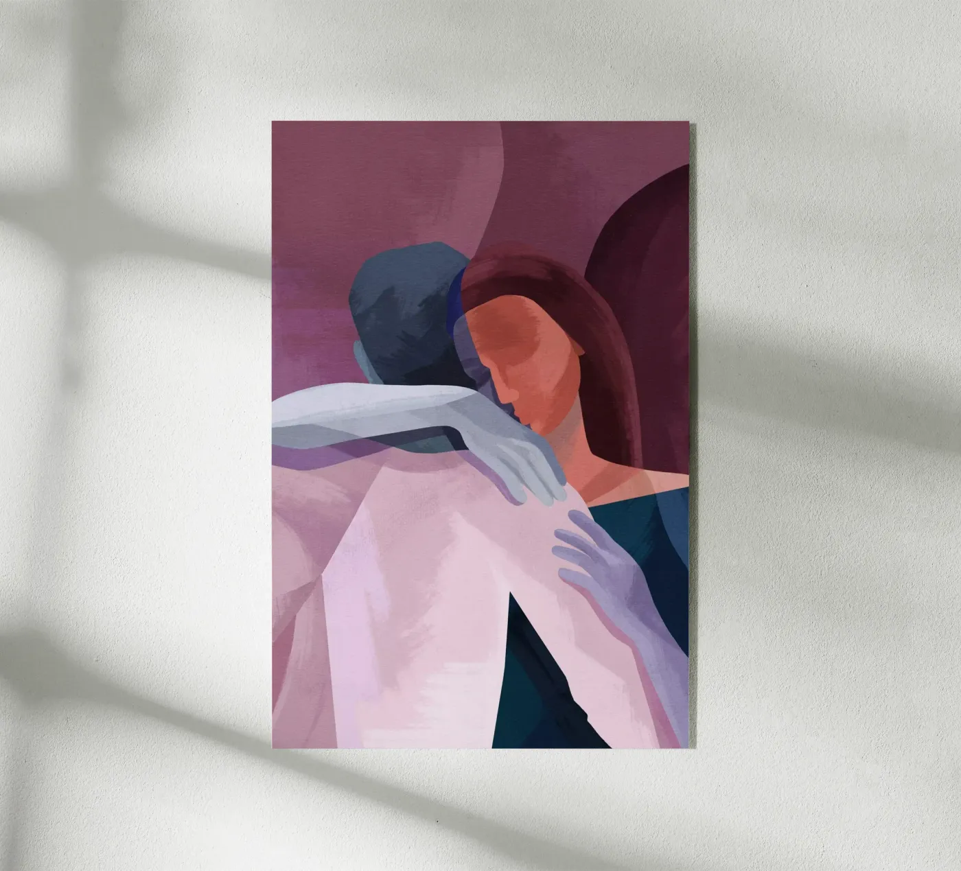 In this together plexiglas de Goed Blauw