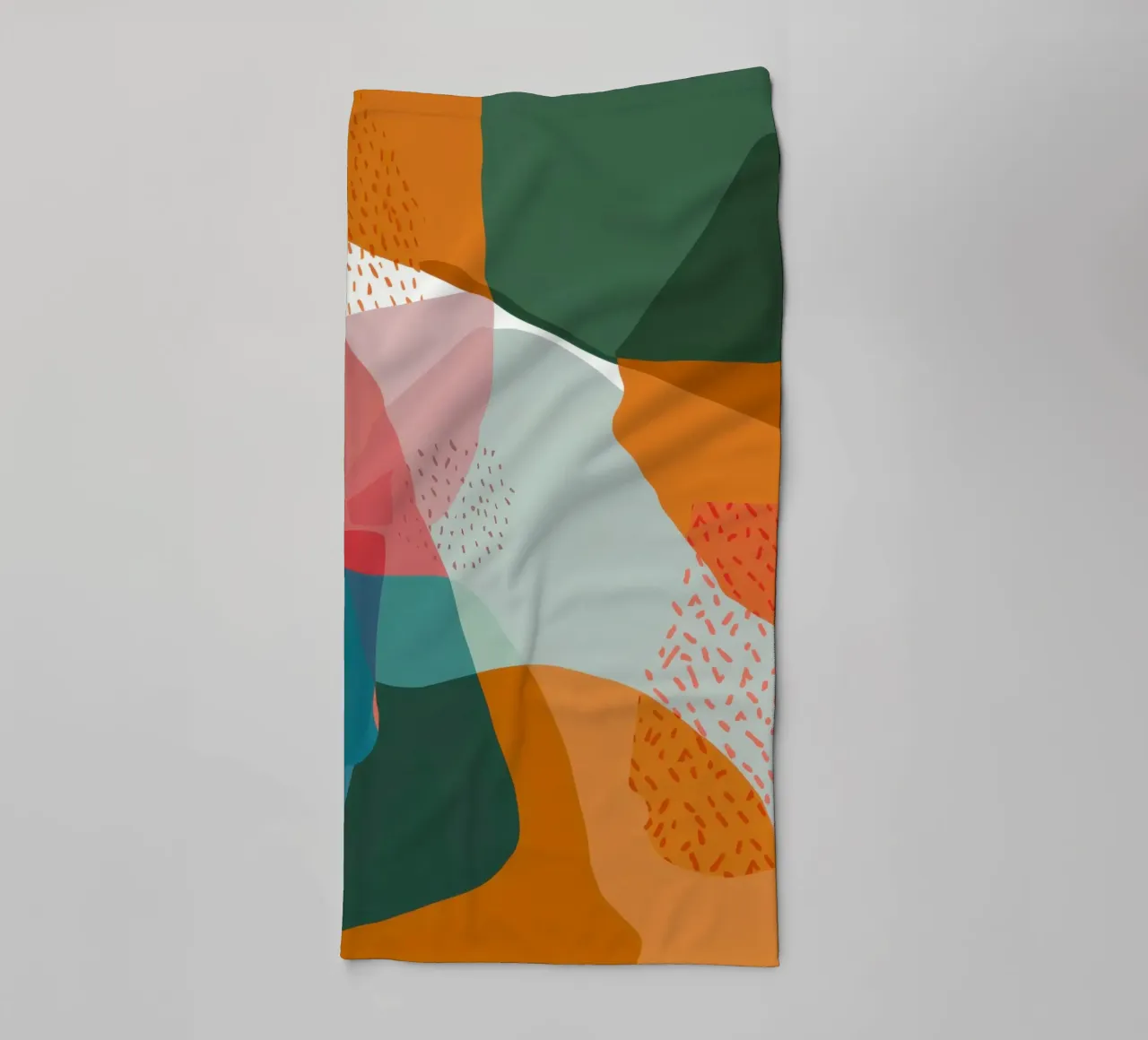 Layered Textural Abstract towel by Bring Haven