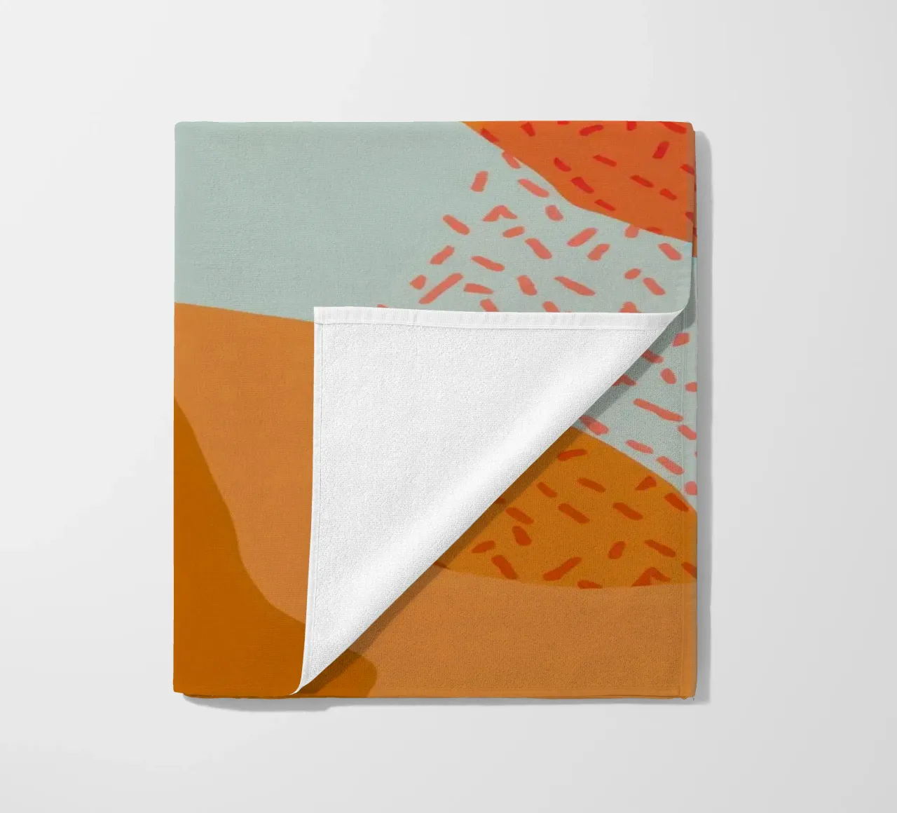 Gelaagd Texturaal Abstract strandhanddoek van Bring Haven