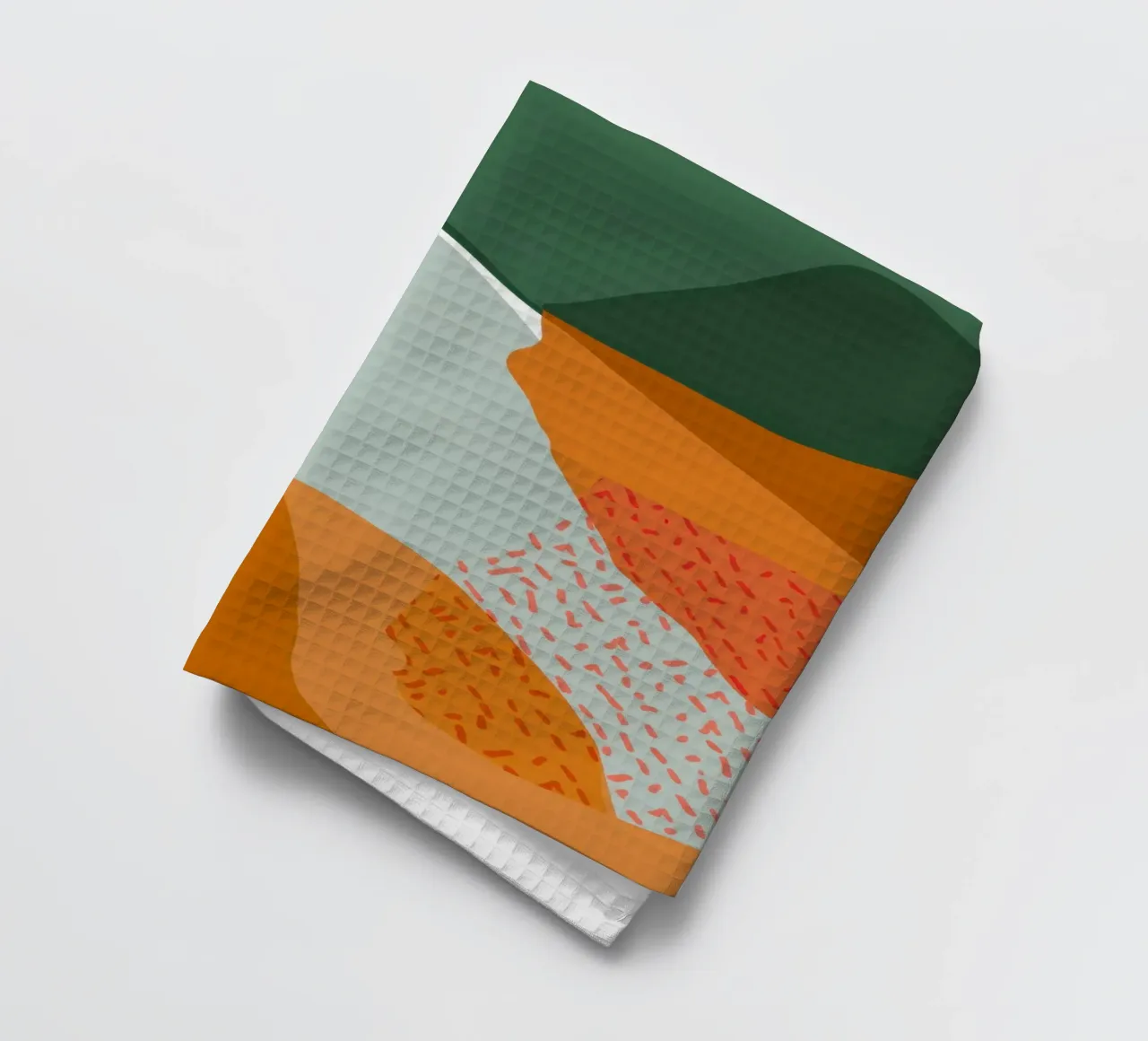 Texture superposée abstraite torchon de Bring Haven