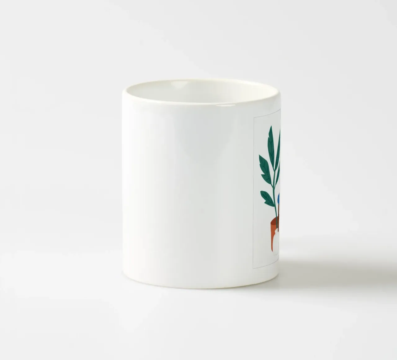 Un angolo di lettura sereno tazza in ceramica da Frosh Pallete