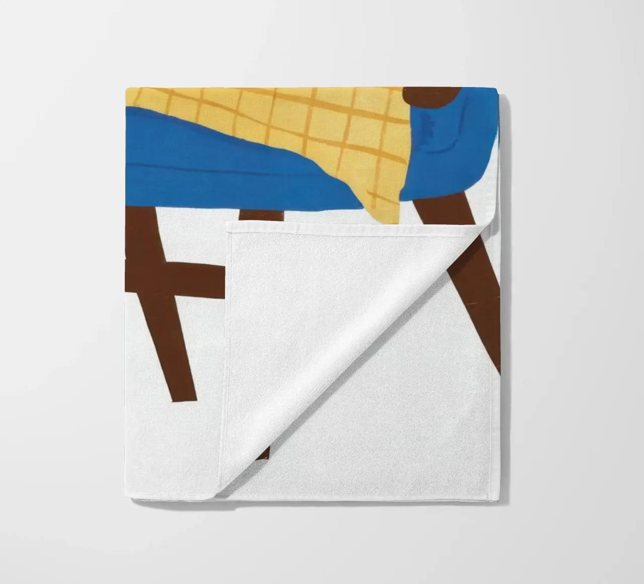 Un angolo di lettura sereno telo mare da Frosh Pallete
