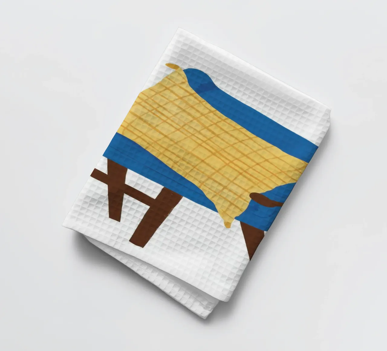 Un angolo di lettura sereno canovaccio da cucina da Frosh Pallete