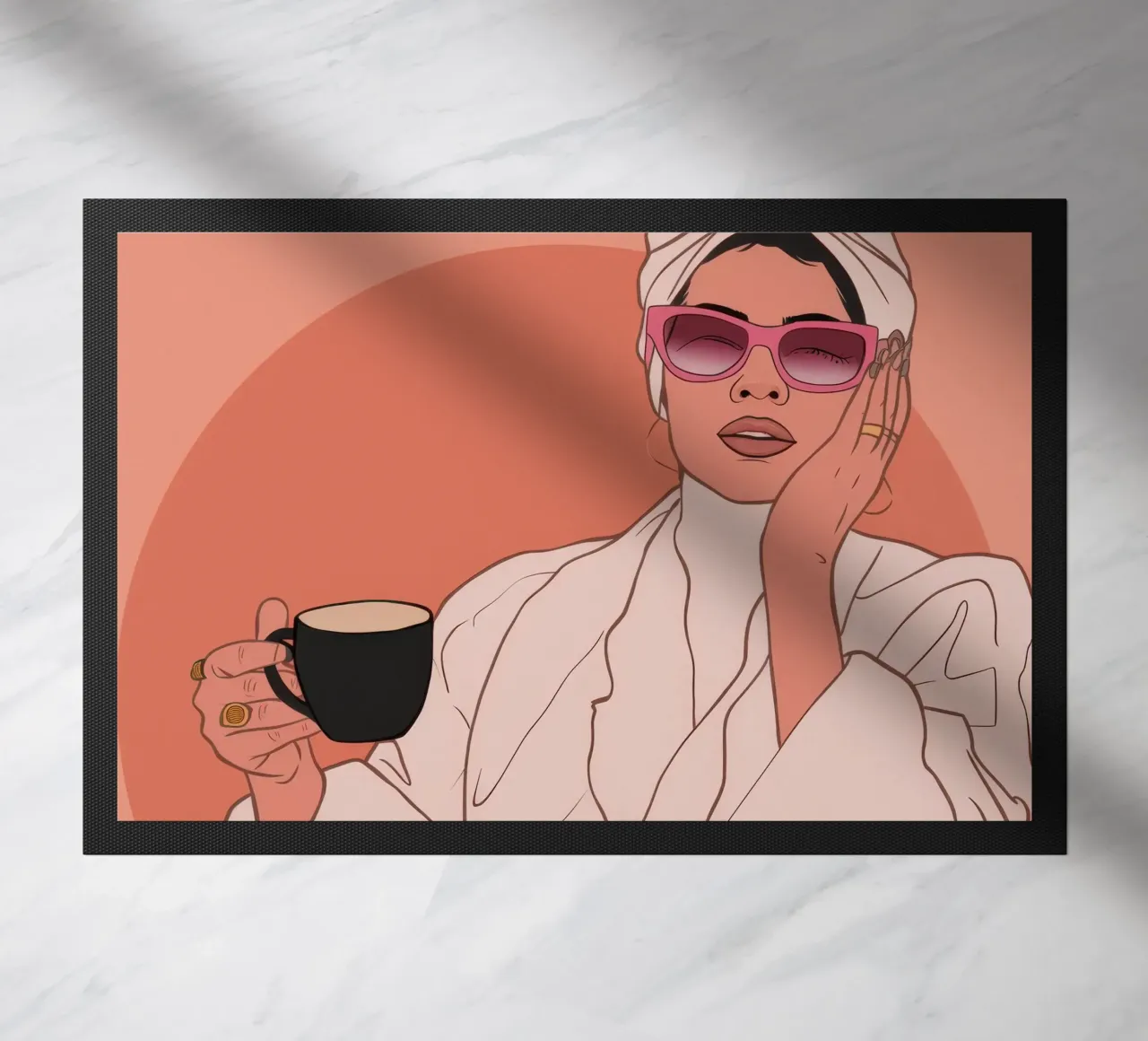 Caffè mattutino Glamour zerbino da Solar Paint