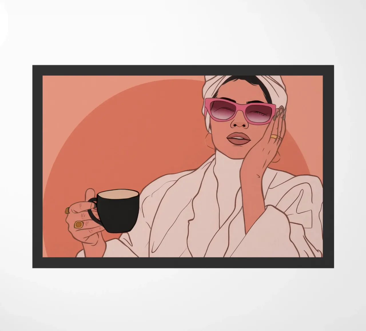 Caffè mattutino Glamour zerbino da Solar Paint