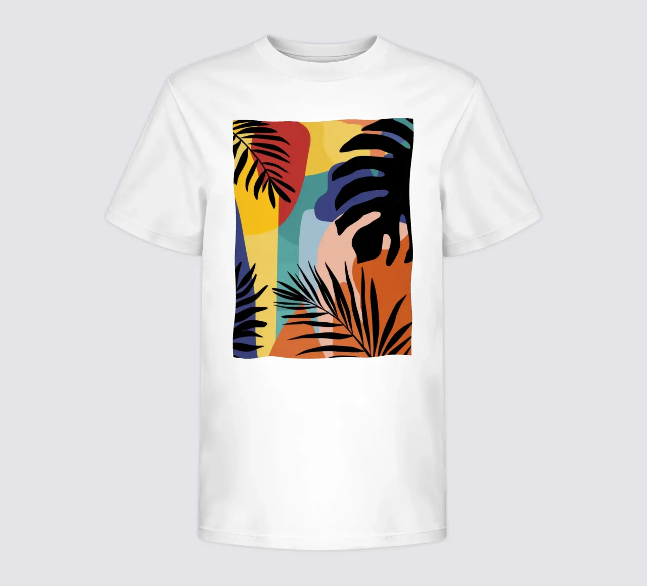 Puesta de sol Silueta selvática camiseta para niños de Frosh Pallete