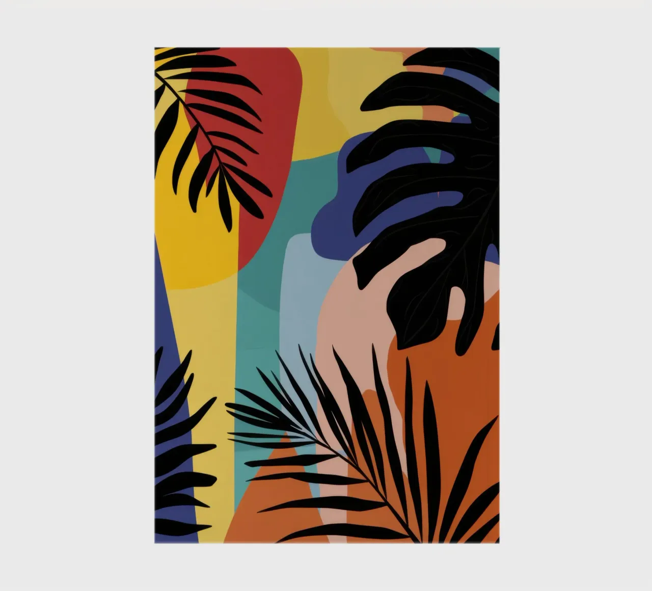 Sunset Jungle Silhouette notebook by Frosh Pallete